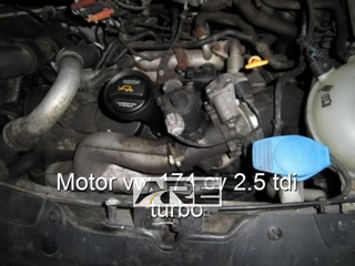 Motor vw 174 cv 2.5 tdi turbo.