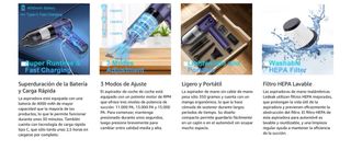 NUEVO ASPIRADORA DE MANO PORTÁTIL 3EN1 15000PA