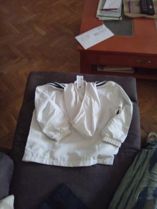 Chándal Real Madrid Adidas Blanco Naranja