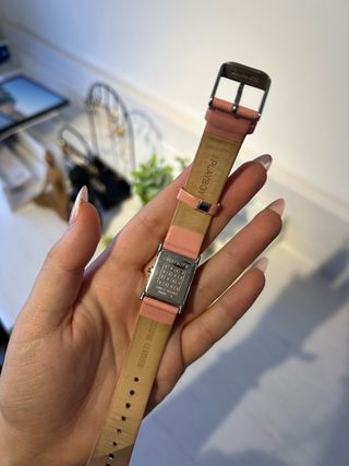 Reloj Playboy Rosa y Plateado