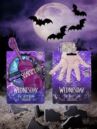 Mascarillas Faciales Wednesday Adams Halloween