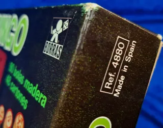 Lotería Bingo Juego Marca Borrás Años 80 Nuevo