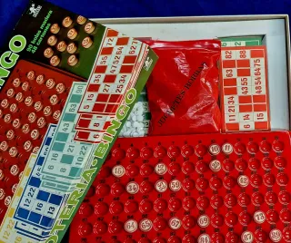 Lotería Bingo Juego Marca Borrás Años 80 Nuevo