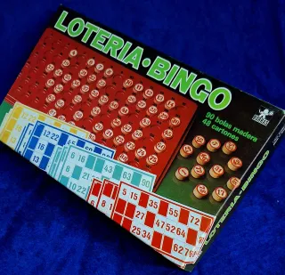 Lotería Bingo Juego Marca Borrás Años 80 Nuevo