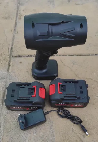 Soplador Turbo Aire Inalámbrico 2 Baterías 