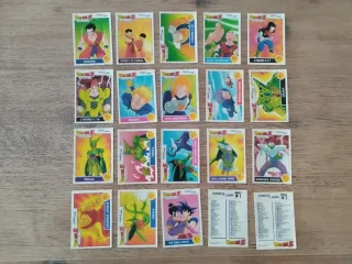 Colección completa Dragon Ball Z Combat Cards