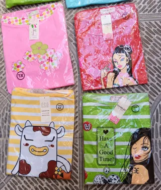 7 Pijamas Verano Mujer Changer Talla XL