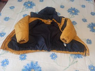 Chaqueta niño amarilla y negra