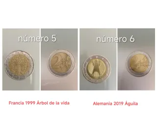 Monedas de 2 Euros Conmemorativas  varios países.