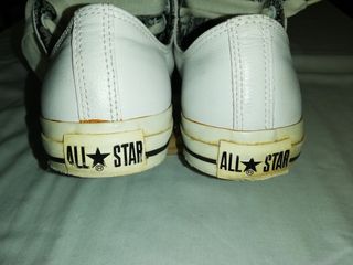 Converse All Star Piel Blancas