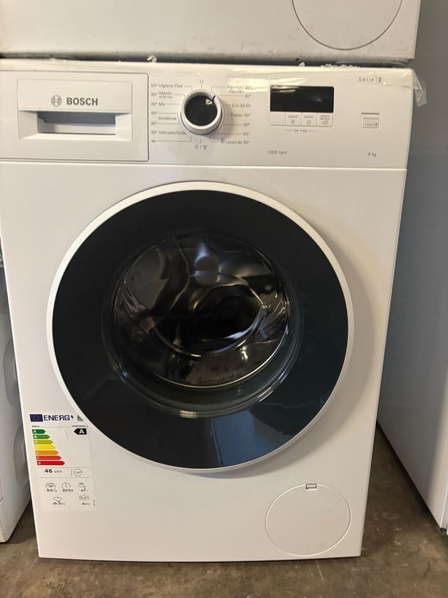 Lavadora Bosch exposición ahorradora de energía