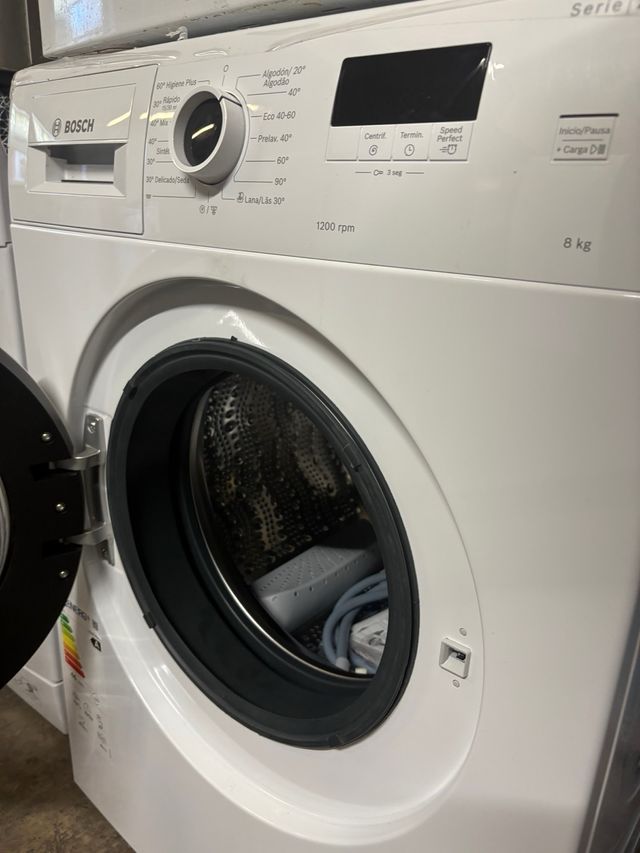 Lavadora Bosch exposición ahorradora de energía