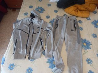 Chándal Nike Gris Adolescente