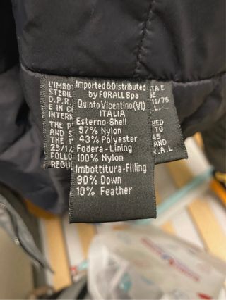 Giubbotto grigio con cappuccio tg. 50