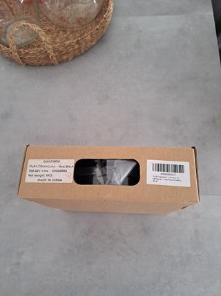 Bobina Filamento PLA 1.75mm Negro GIANTARM