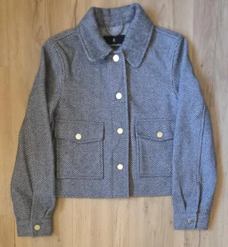 Chaqueta gris mujer