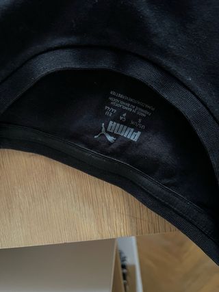 Camiseta Puma Negra Talla M