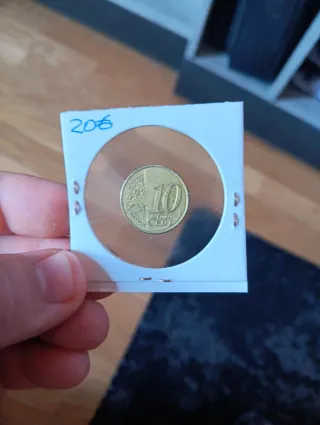 Moneda 10 Céntimos Francia 2011 Errores