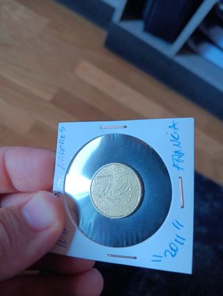 Moneda 10 Céntimos Francia 2011 Errores