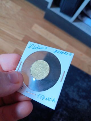 Moneda 10 Céntimos Francia 2011 Errores