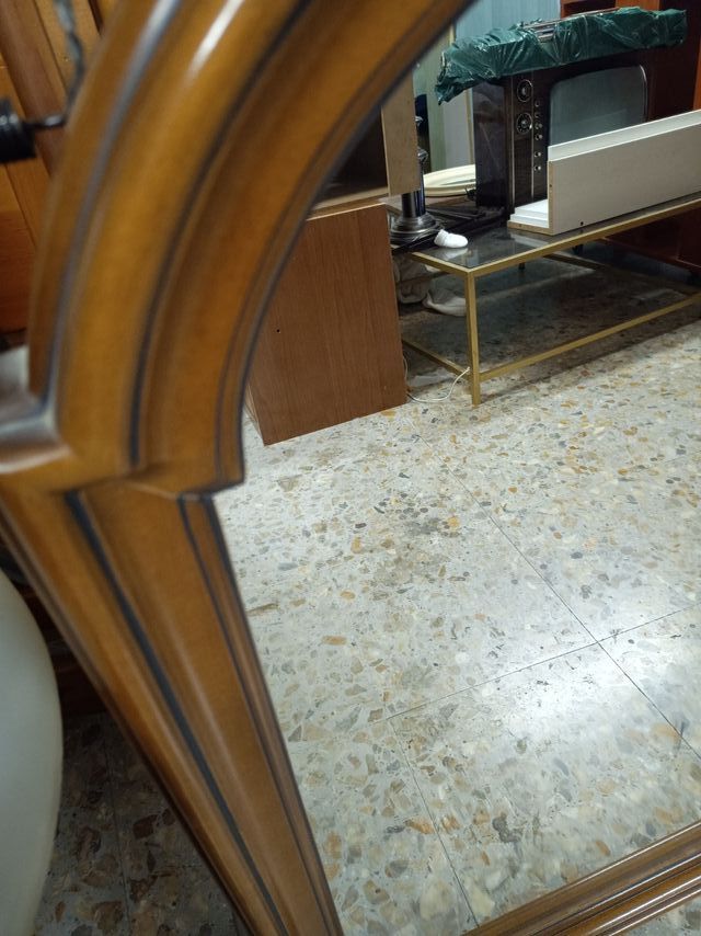 Espejo de madera
