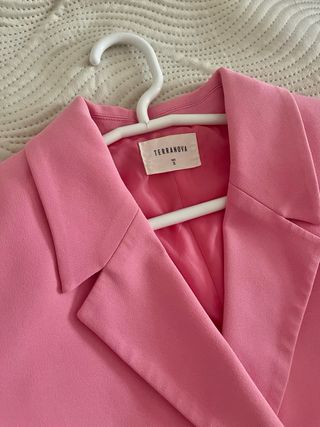 Chaqueta corta rosa Terranova Talla S