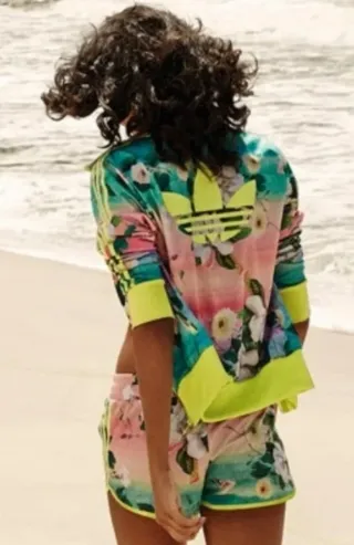 XXS y S Chaqueta Adidas Farm Brasil Firebird