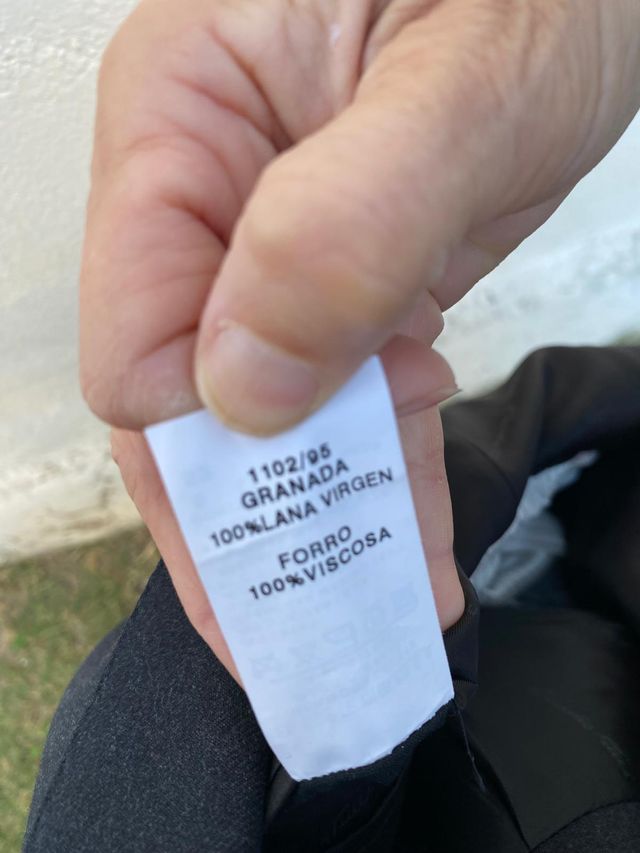 Traje de chaqueta y pantalón Ed Corte Inglés