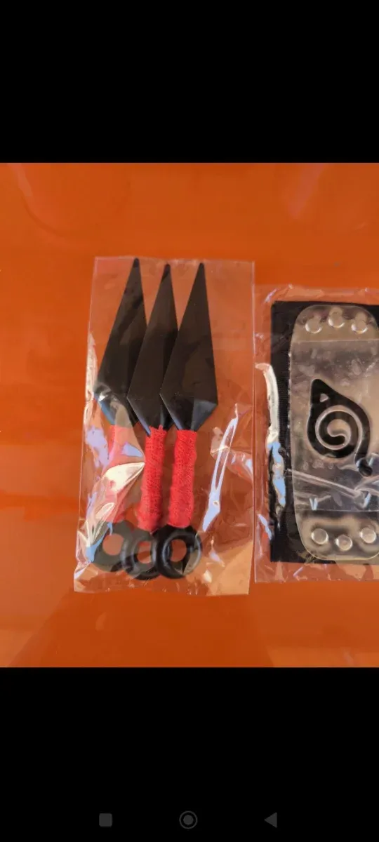 Flechas y cinta Naruto