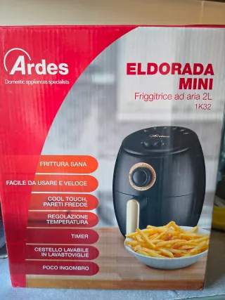 Freidora de Aire Ardes ELDORADA MINI 2L