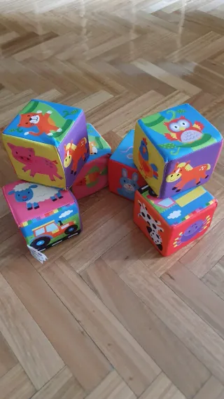 Gimnasio para bebé Baby Play Mat y 6 bloques