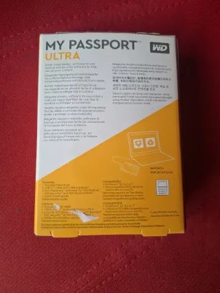 Disco Duro Portátil WD My Passport Ultra 4TB