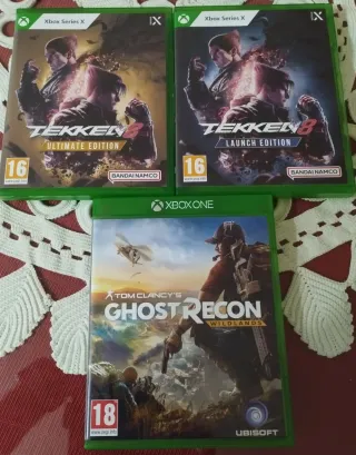 Pack Juegos Xbox: Tekken 8 y Ghost Recon