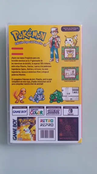 Pokémon Amarillo Game Boy 