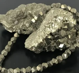 Pulsera de piedra natural pirita