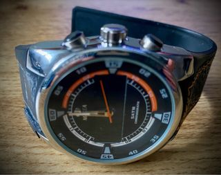Reloj Marea Cronógrafo Negro Naranja
