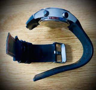 Reloj Marea Cronógrafo Negro Naranja