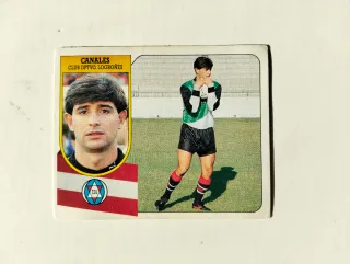 Cromos Canales Logroñés 1991/92 baja difícil 