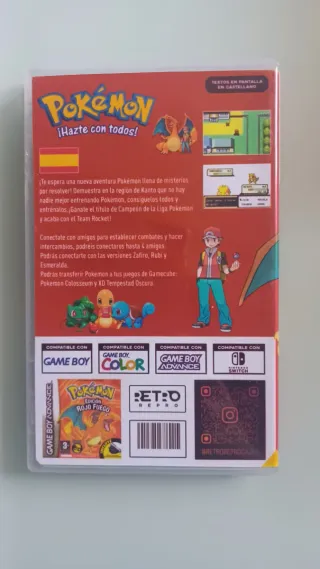 Pokemon Rojo Fuego Game Boy Advance