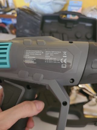 Pistola de calor Cecotec 7500