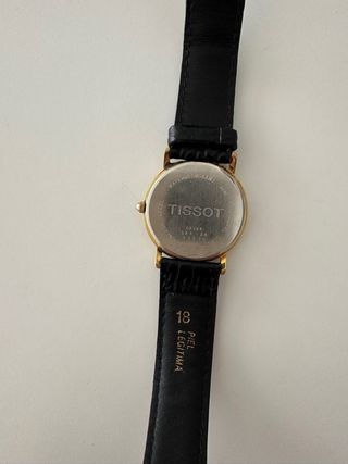 Reloj de pulsera Tissot C276K Oro y Negro