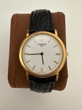 Reloj de pulsera Tissot C276K Oro y Negro