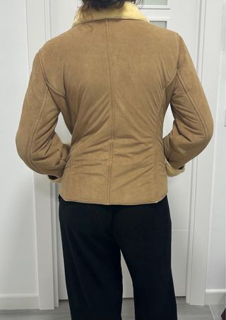 Chaqueta doble faz Benetton Beige
