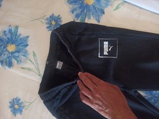 Pantalones Puma Negros y Blancos
