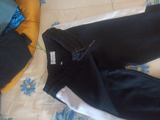 Pantalones Puma Negros y Blancos
