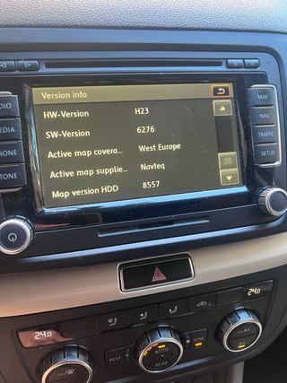 RNS510, radio navegador grupo VAG, versión R