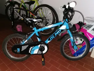 Bicicletta bambino Olmo azzurra raggio 16