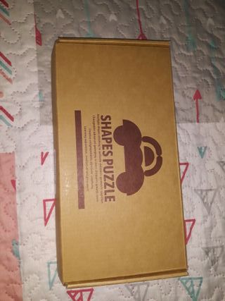 Puzzle Madera Figuras Geométricas Infantil