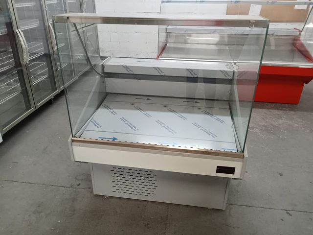 Vitrina expositora refrigerada roja