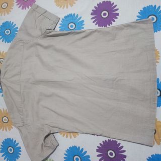 Camisa Lino Alvaro Moreno Talla M Beige